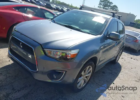 2014 Mitsubishi Outlander Sport Es from USA, damaged, VIN 4A4AP3AU9EE025047